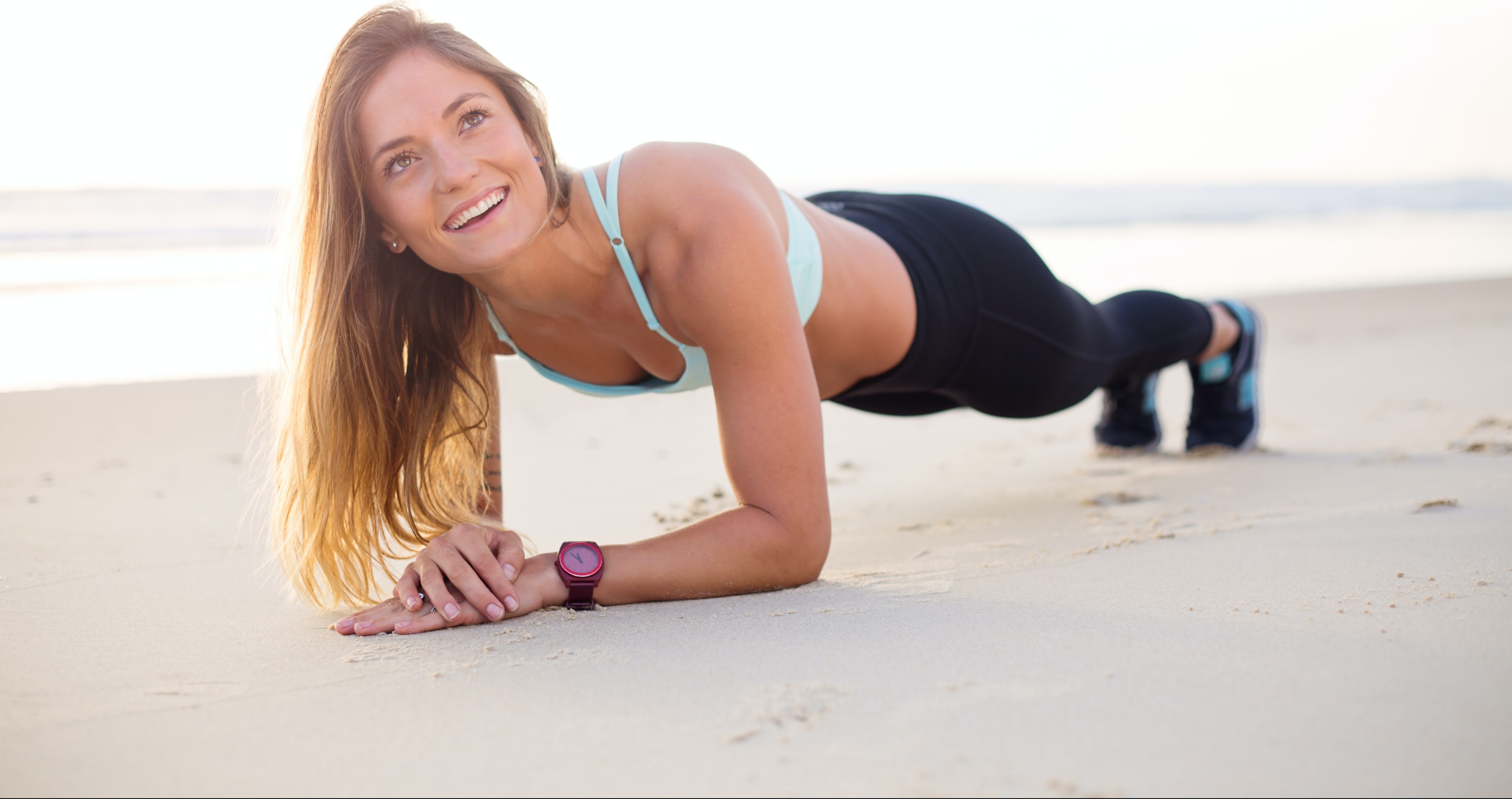 woman working out